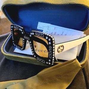 Gucci Rhinestone Sunglasses